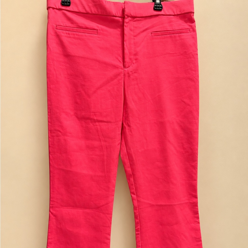 Zara pink flare pants